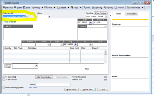 invoice from estimate